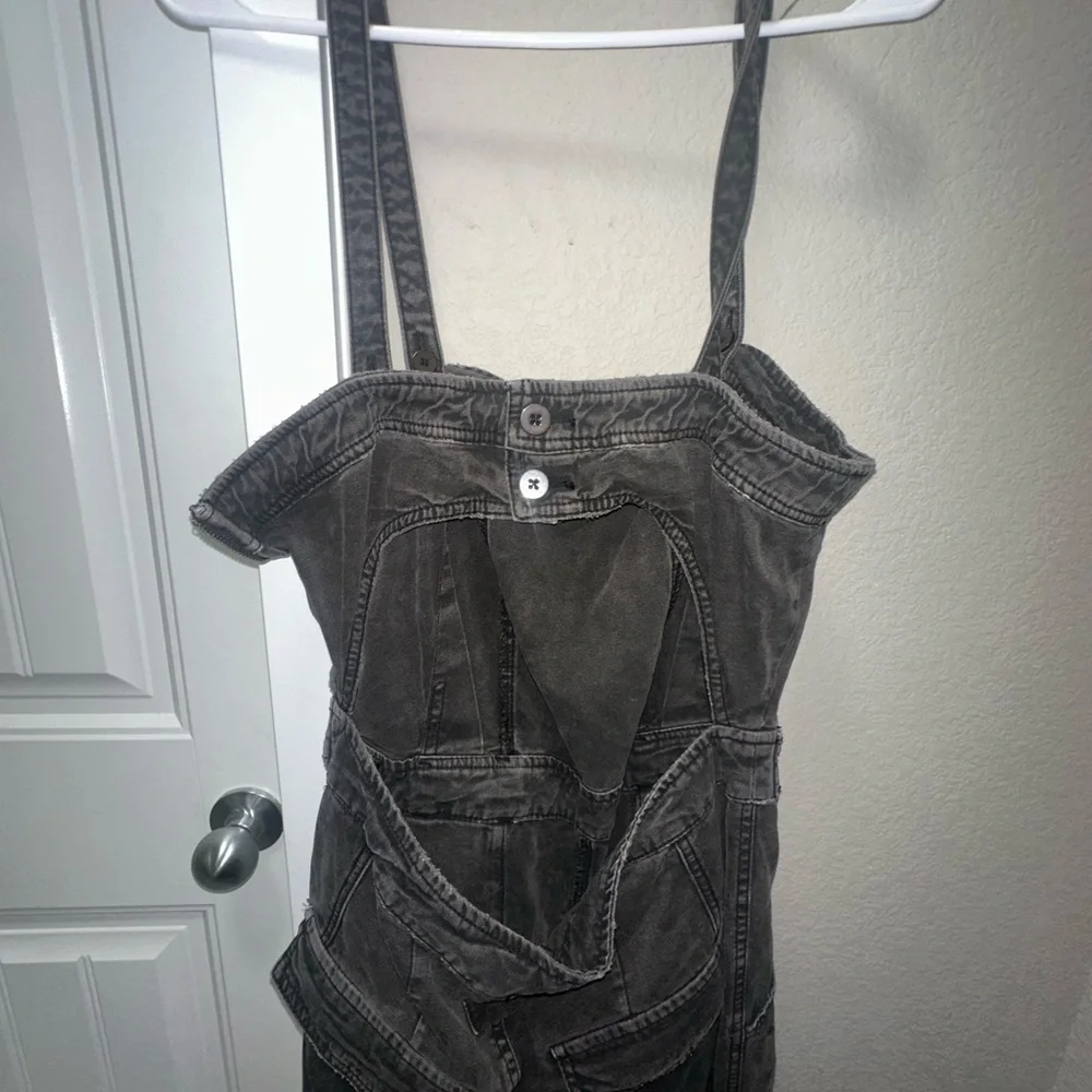 Free People Go West Utility Overalls